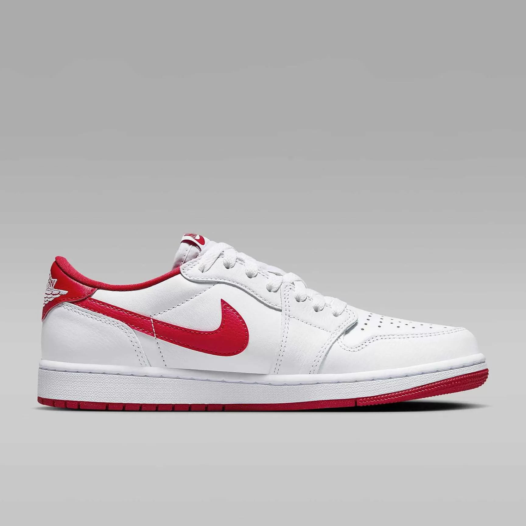 Lifestyle-Nike Lifestyle Air Jordan 1 Low Og "White/Red"