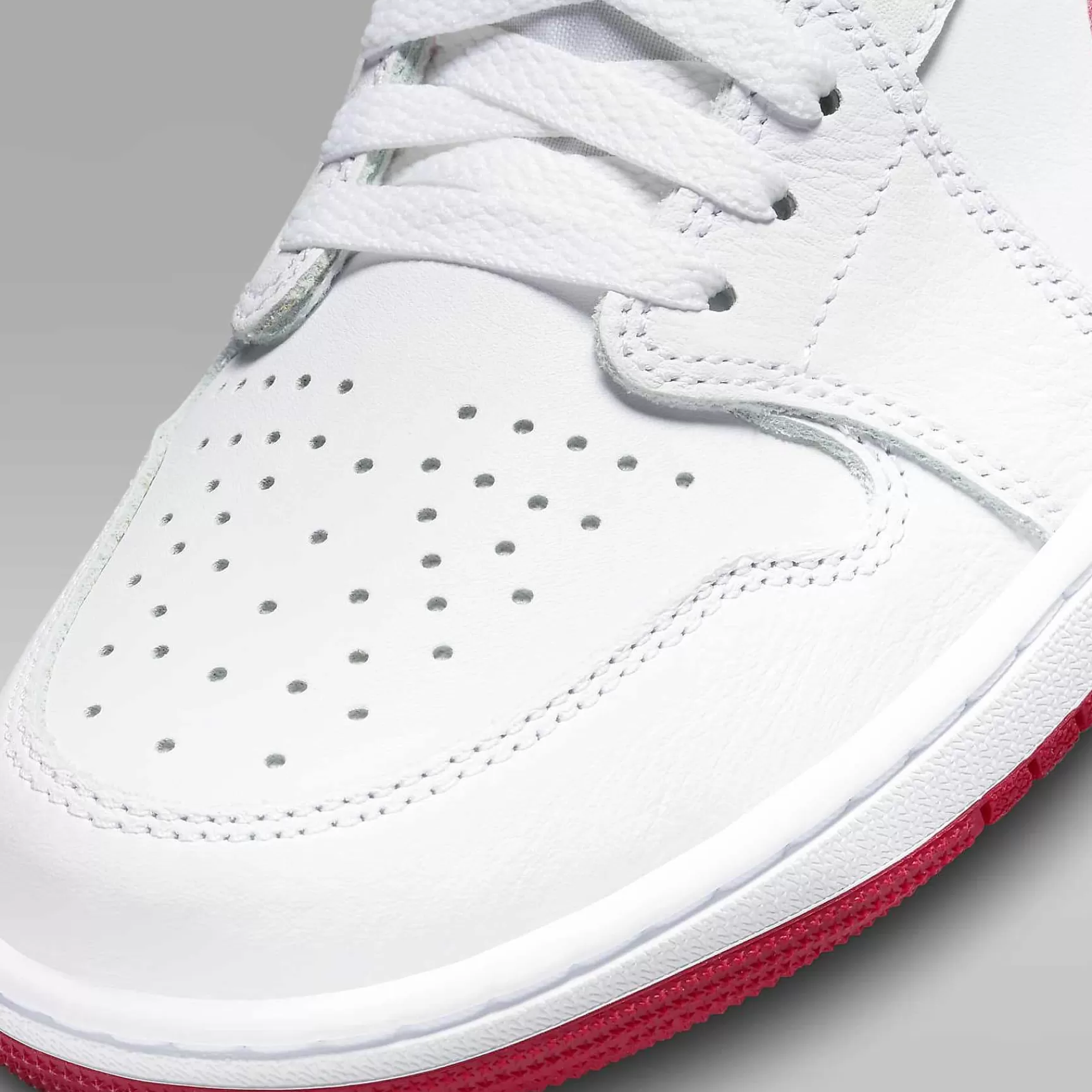 Lifestyle-Nike Lifestyle Air Jordan 1 Low Og "White/Red"