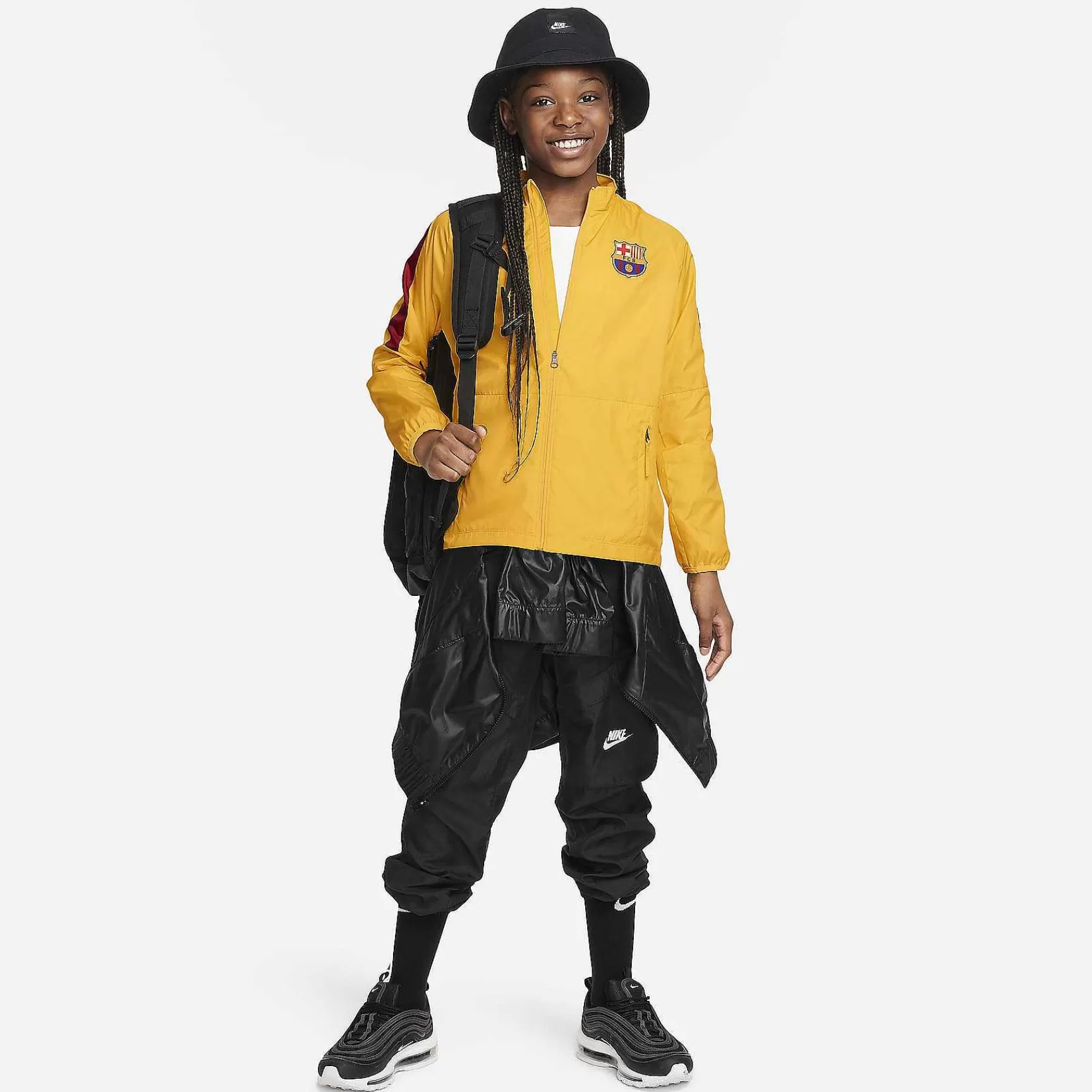 Outerwear & Jackets-Nike Outerwear & Jackets Barcelona Academy Awf