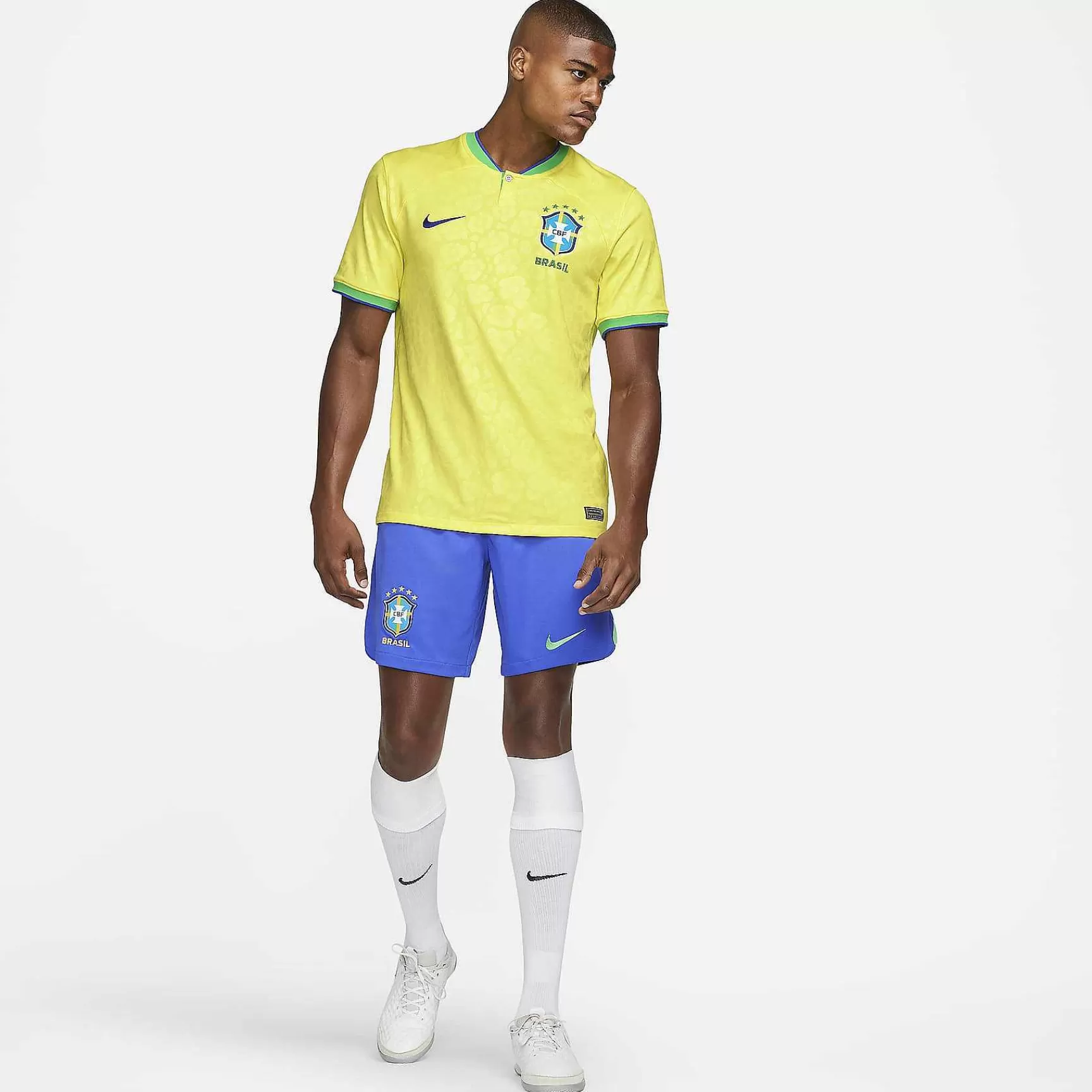Tops & T-Shirts-Nike Tops & T-Shirts Brazil 2022/23 Stadium Home