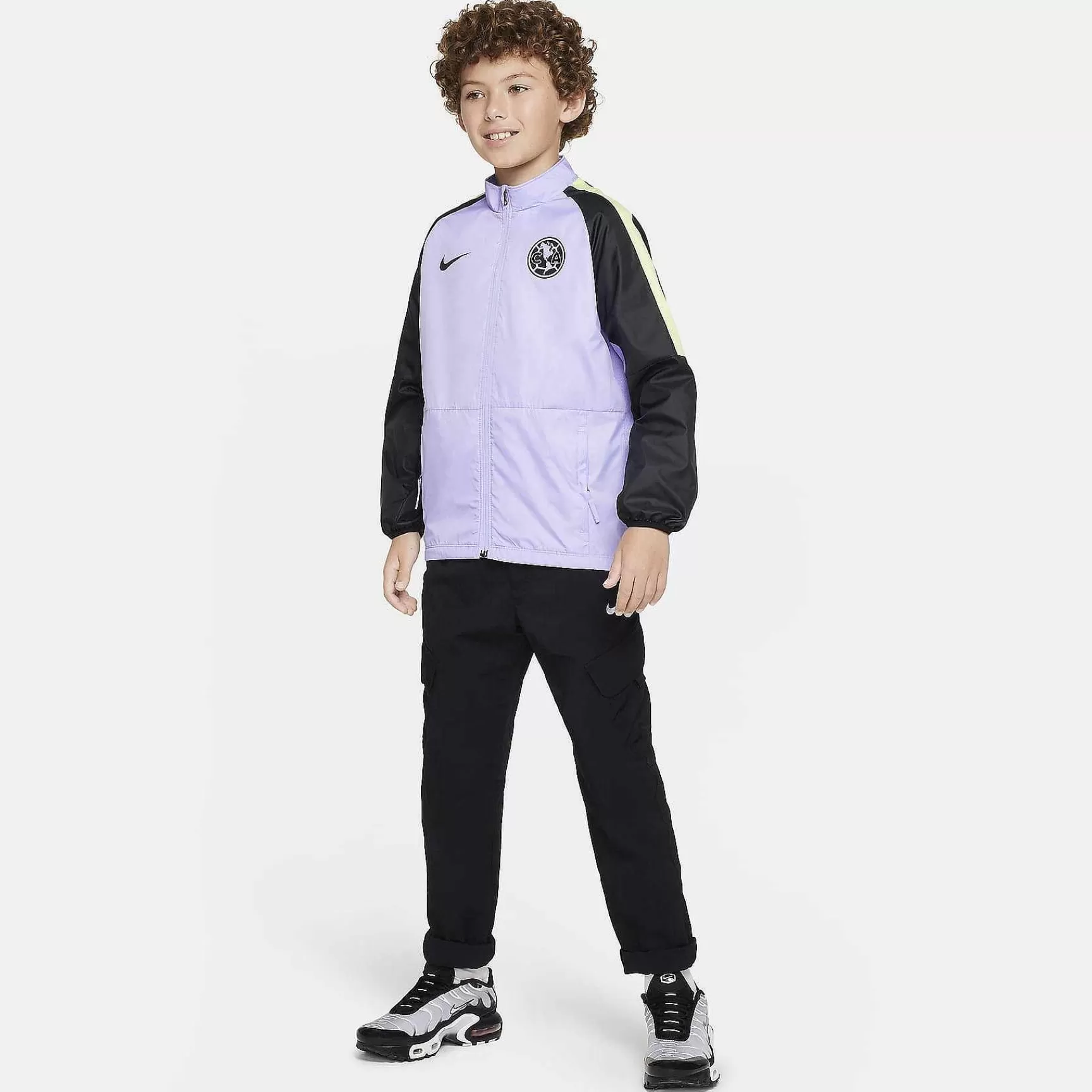 Outerwear & Jackets-Nike Outerwear & Jackets Club America Academy Awf Third