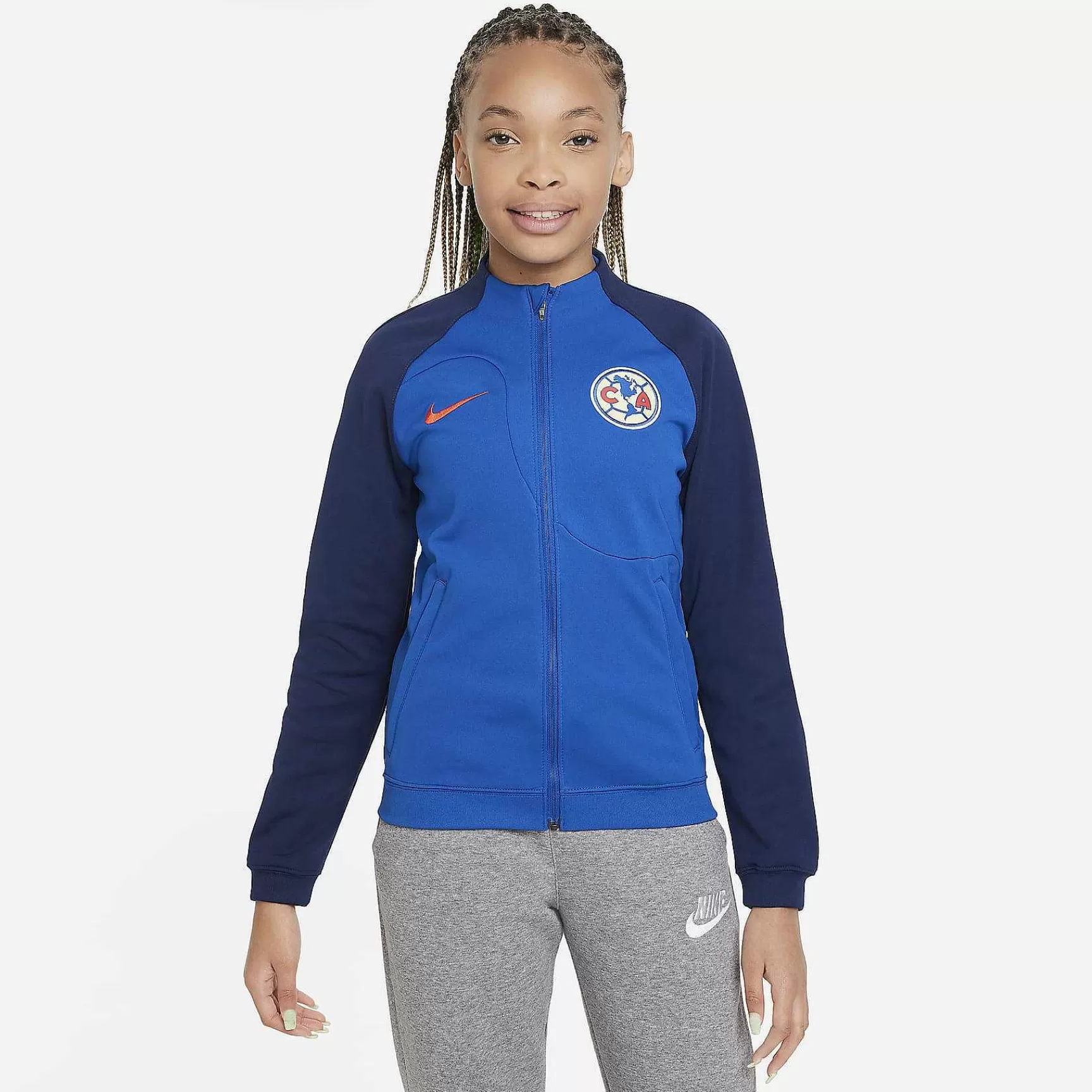 Outerwear & Jackets-Nike Outerwear & Jackets Club America Academy Pro
