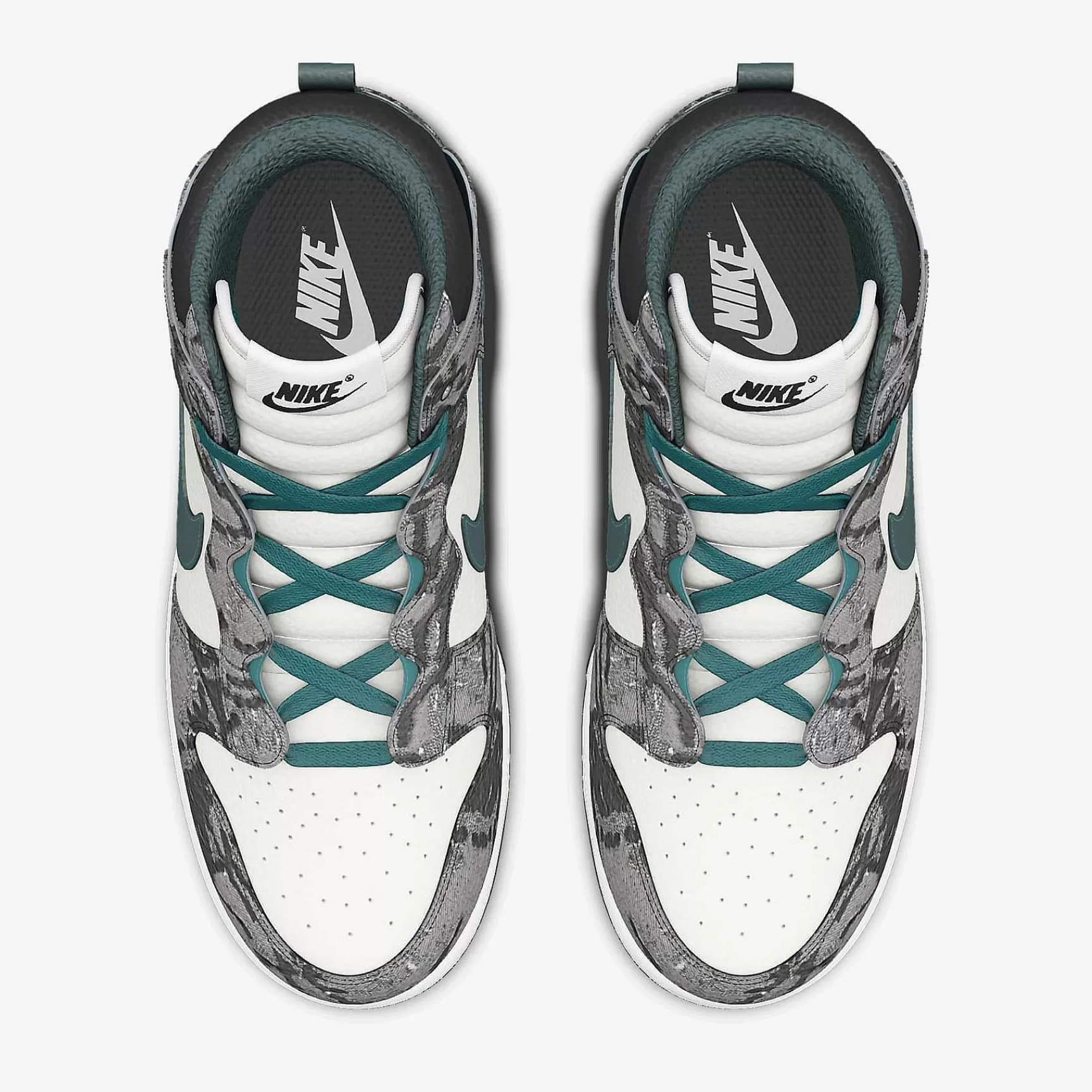 Lifestyle-Nike Lifestyle Dunk High Warped Unlocked By You Greatest Gift
