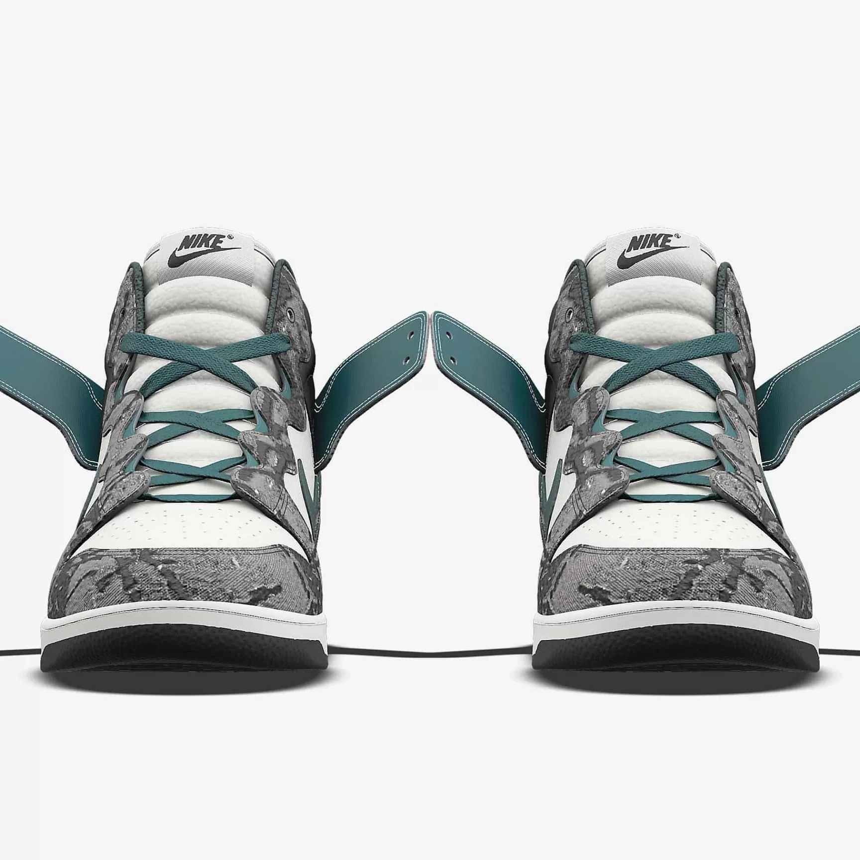 Lifestyle-Nike Lifestyle Dunk High Warped Unlocked By You Greatest Gift