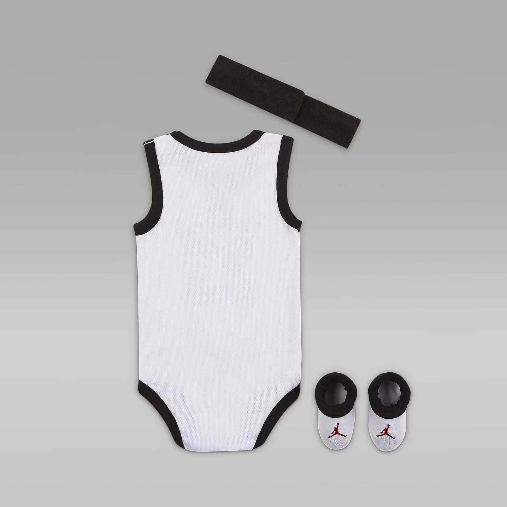 Jordan-Nike Jordan Jordan 3-Piece Mesh Jersey Bodysuit Box Set