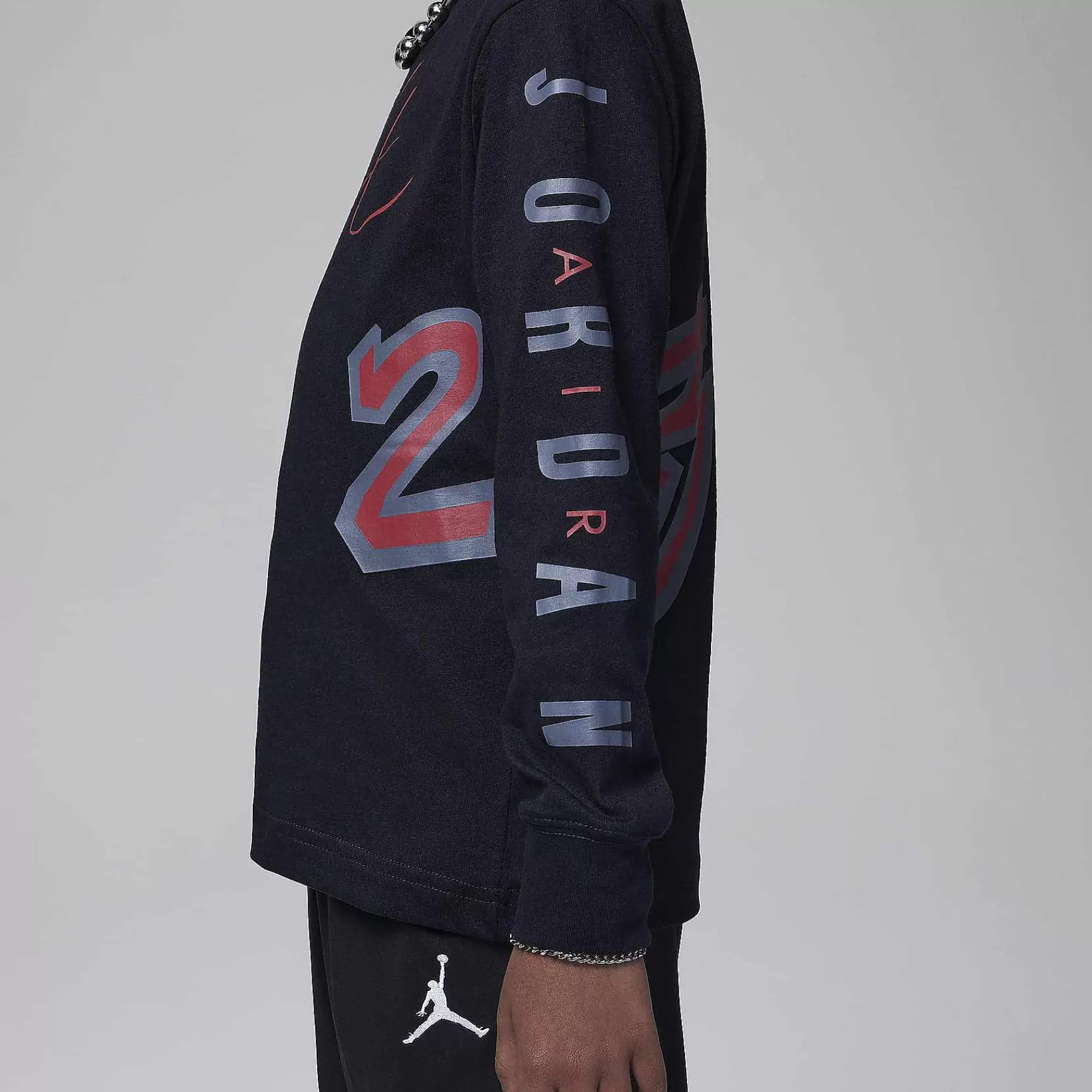 Matching Sets-Nike Matching Sets Jordan Allover Retro Long Sleeve Tee