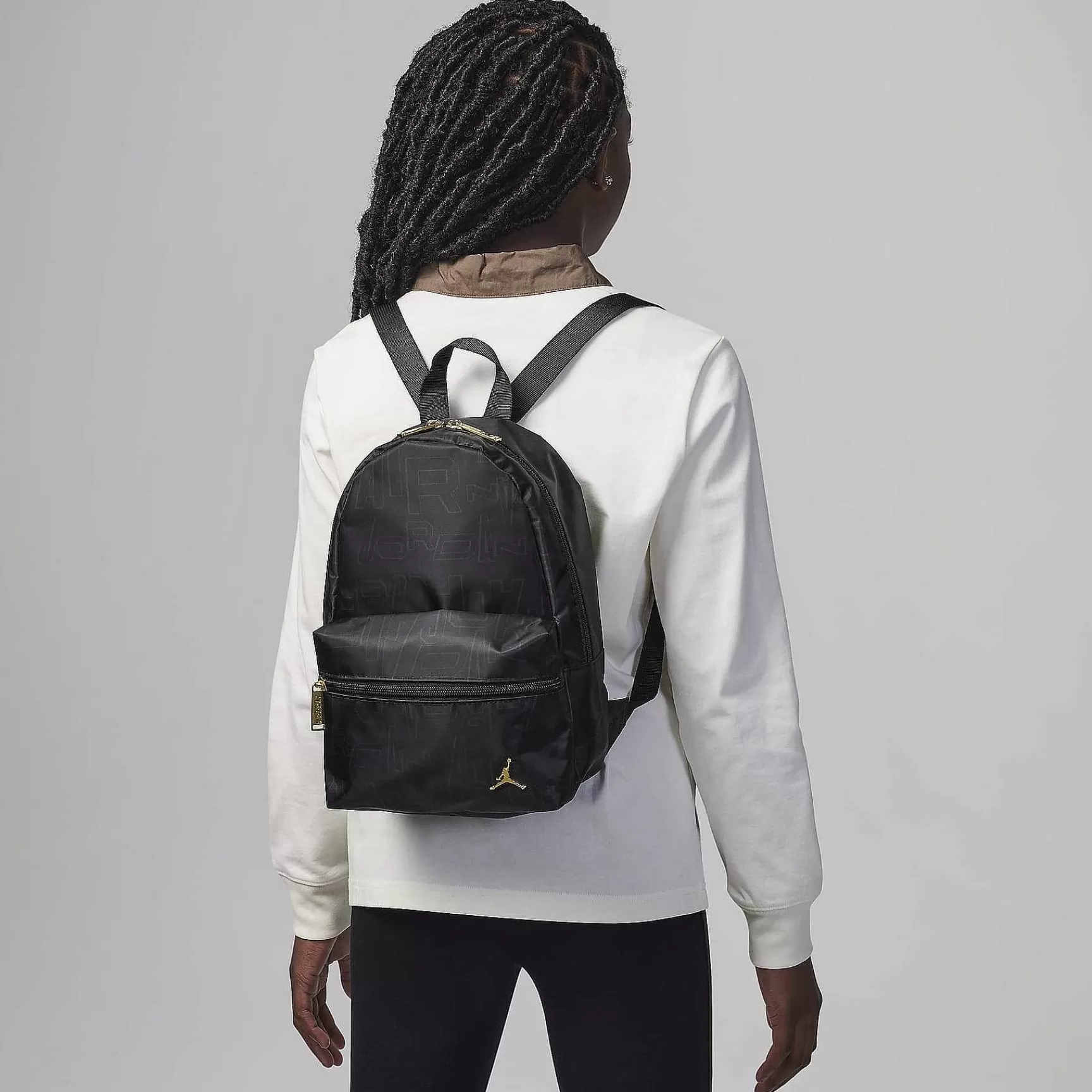 Nike Jordan And Gold Mini Backpack