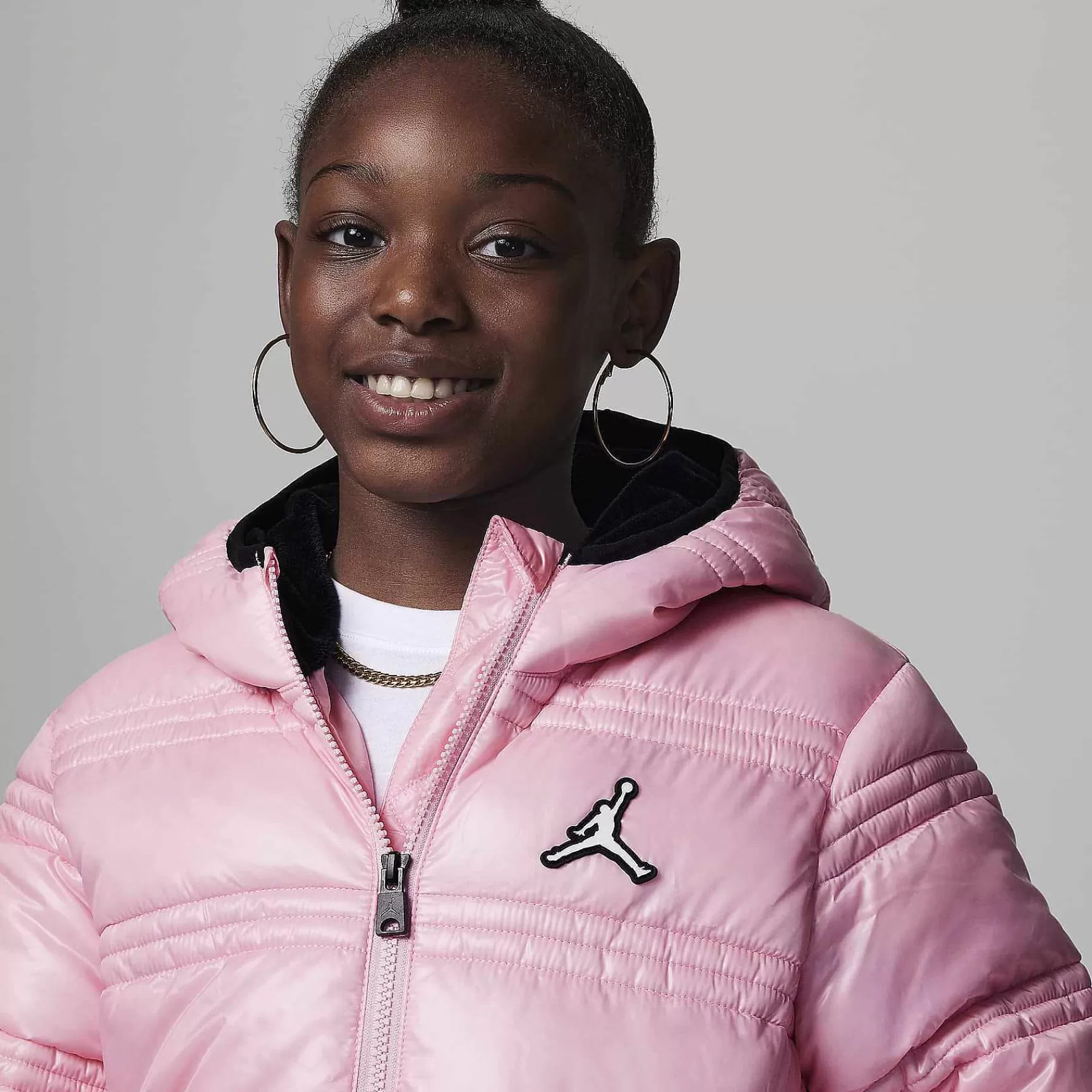 Outerwear & Jackets-Nike Outerwear & Jackets Jordan Core Midweight Puffer Jacket