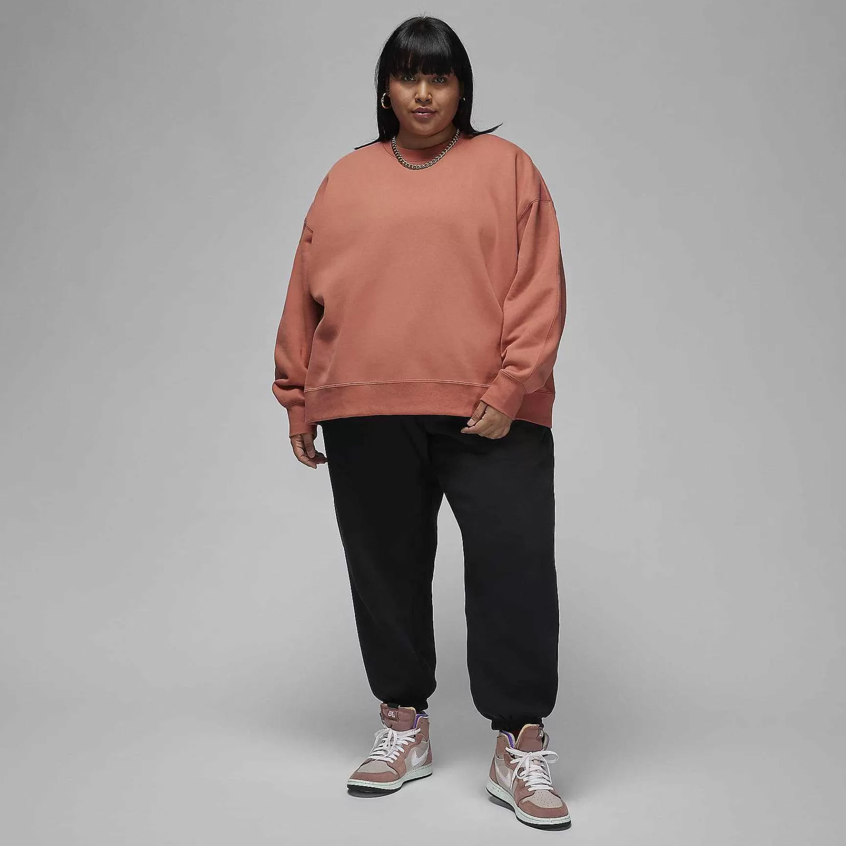 Plus Size-Nike Plus Size Jordan Flight Fleece