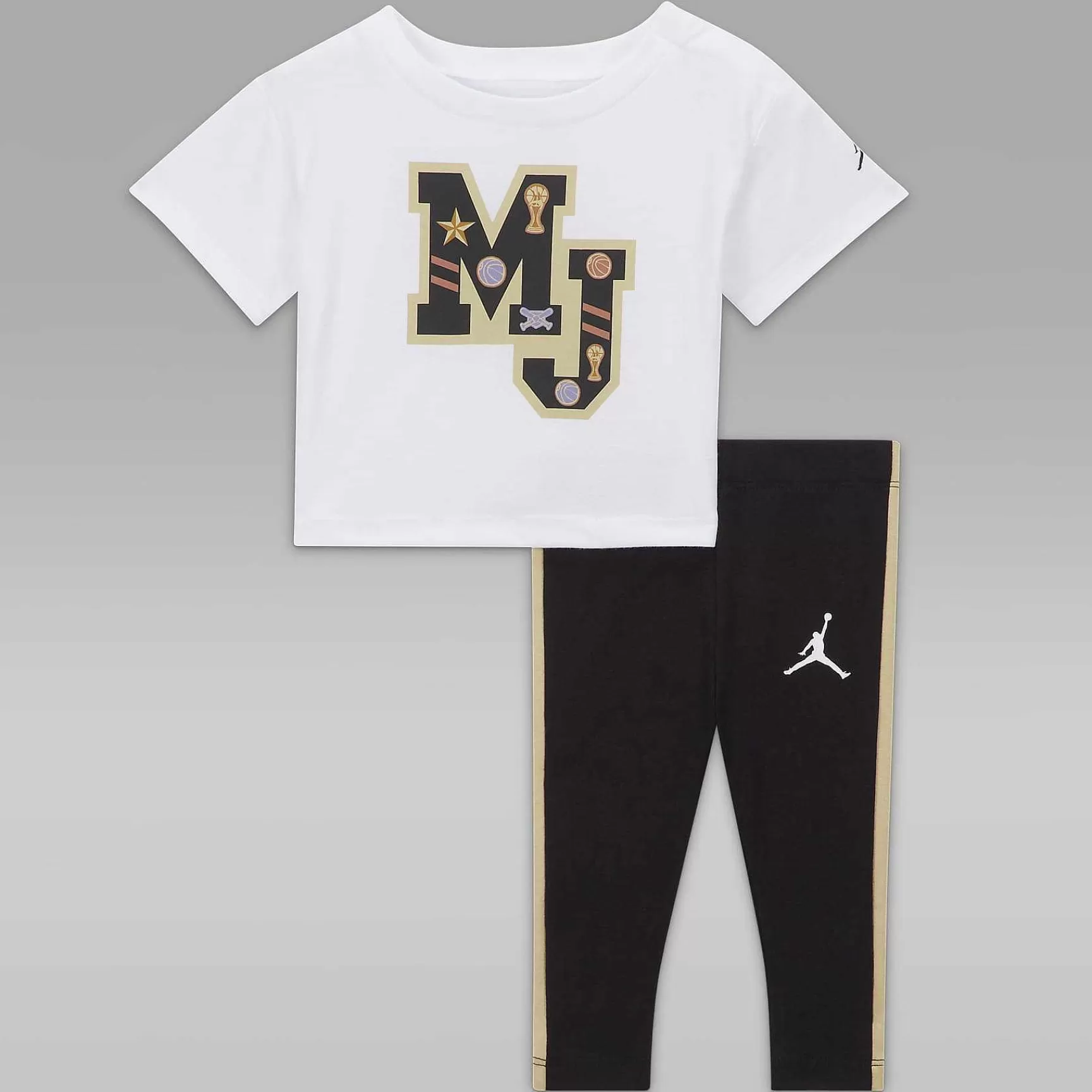 Matching Sets-Nike Matching Sets Jordan Mini Me Flight Leggings Set