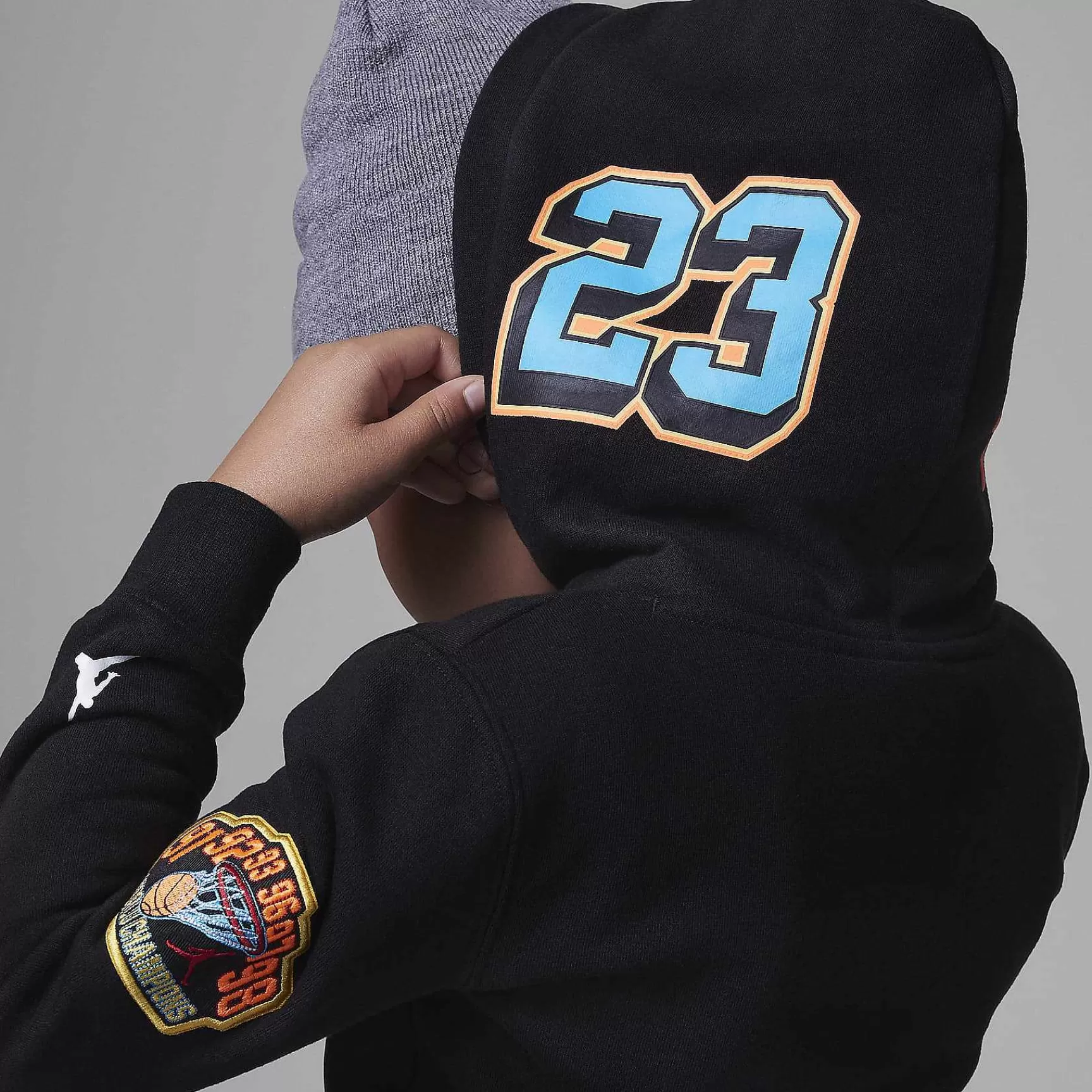 Matching Sets-Nike Matching Sets Jordan Patch Pack Pullover Hoodie