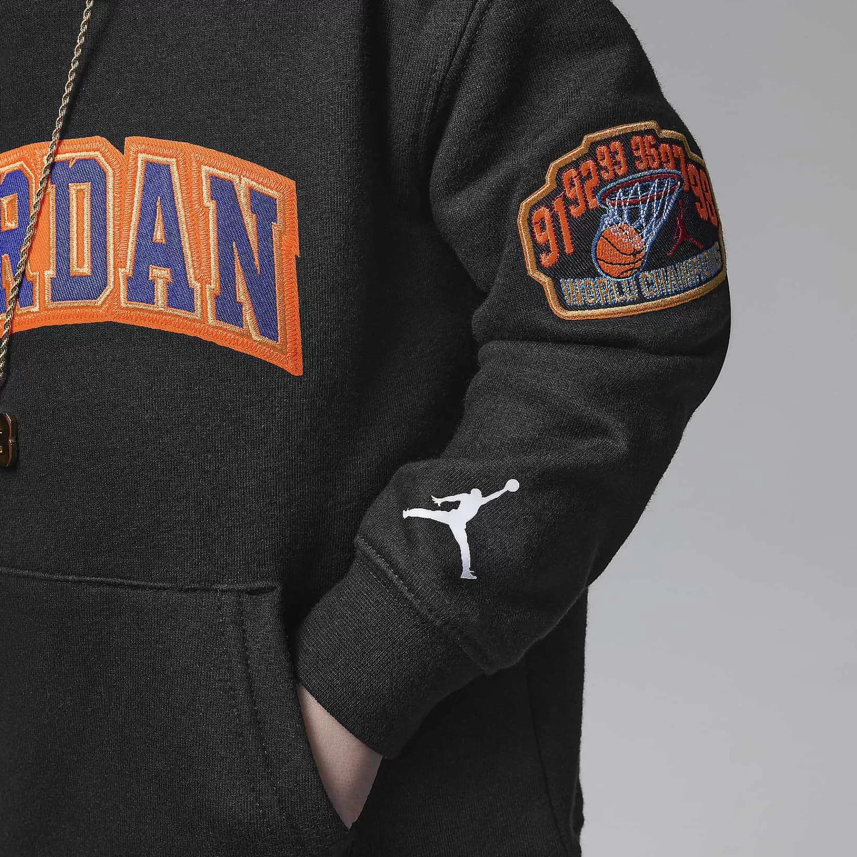Matching Sets-Nike Matching Sets Jordan Patch Pack Pullover Hoodie