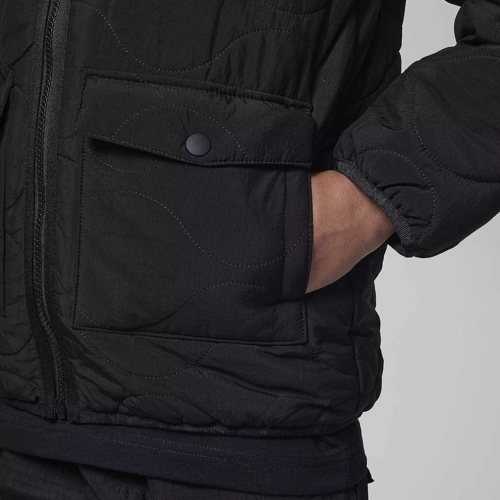 Outerwear & Jackets-Nike Outerwear & Jackets Jordan Quilted Liner Jacket