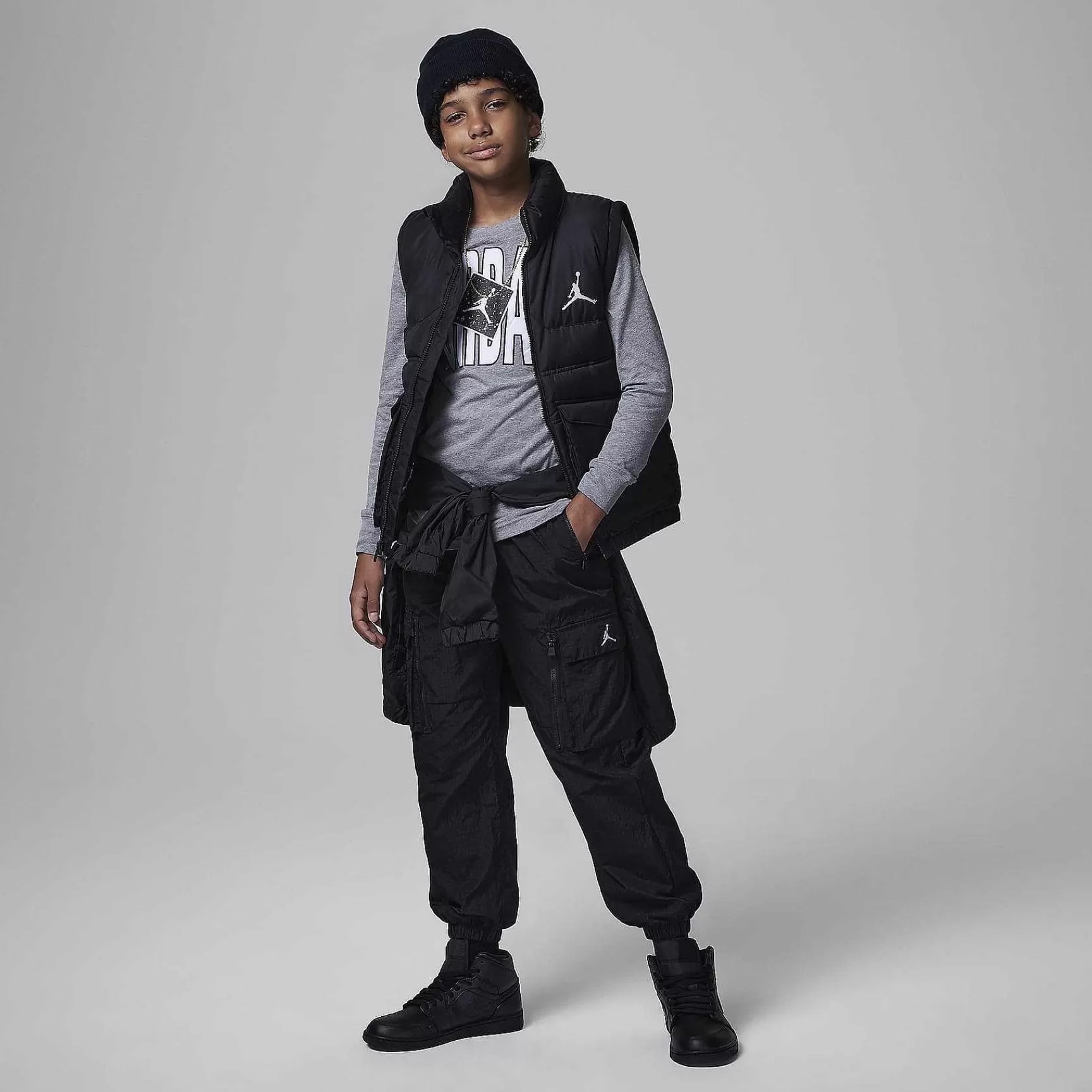 Cyber Monday Clothing-Nike Cyber Monday Clothing Jordan Stretch Out Long Sleeve Tee