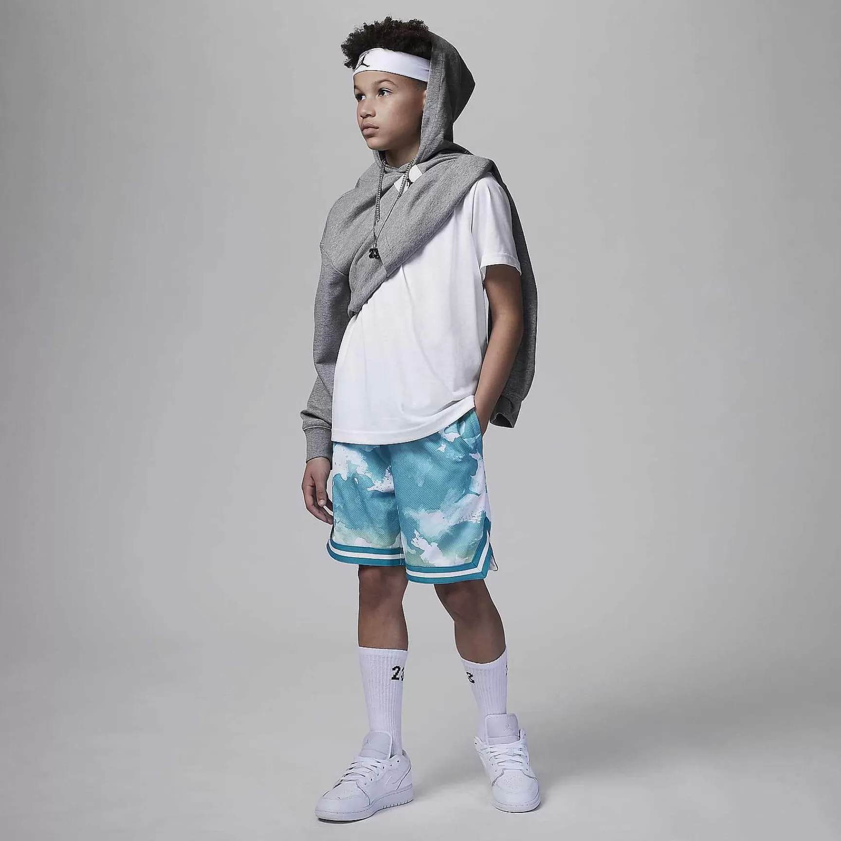 Shorts-Nike Shorts Jordan Watercolor Remix Shorts