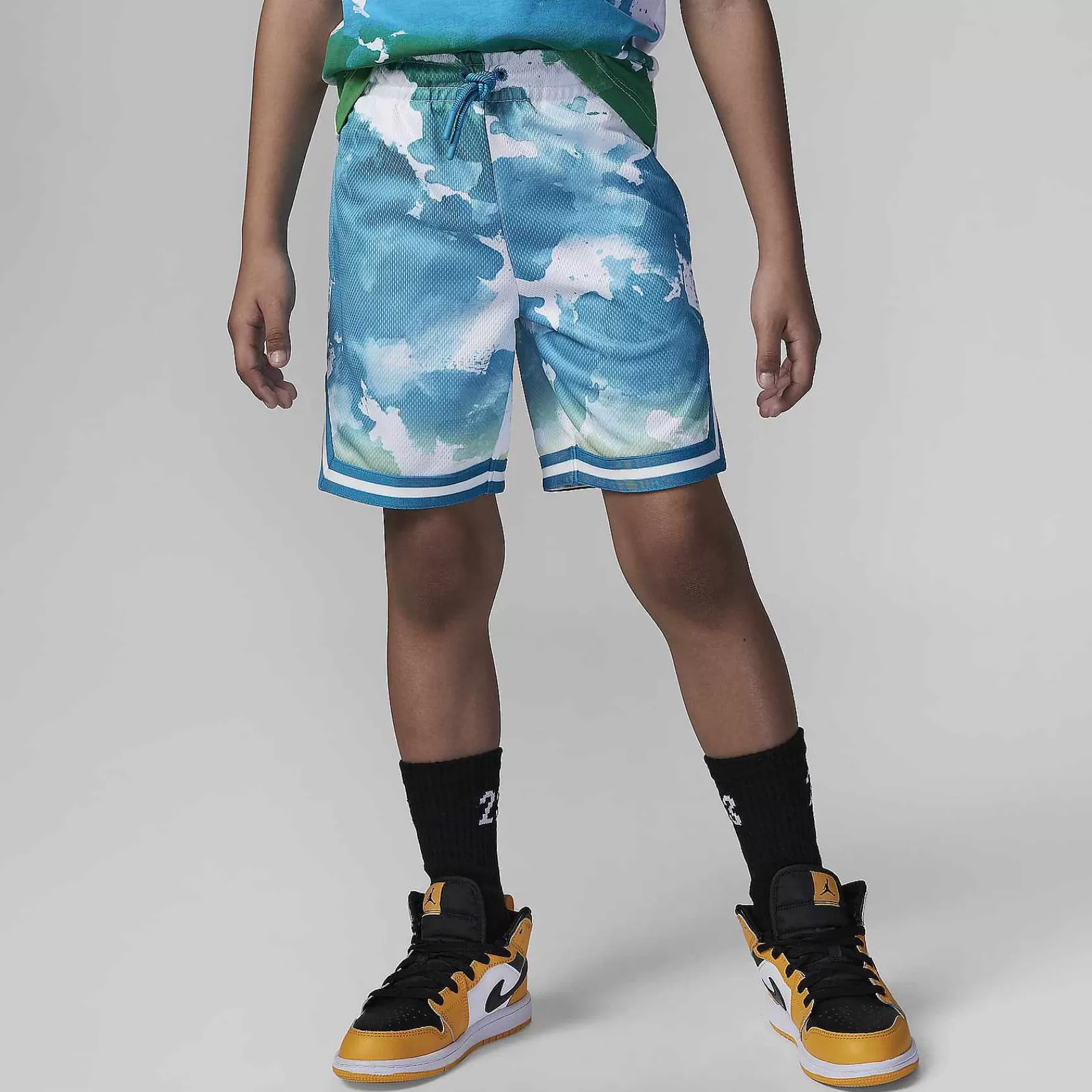 Shorts-Nike Shorts Jordan Watercolor Remix Shorts
