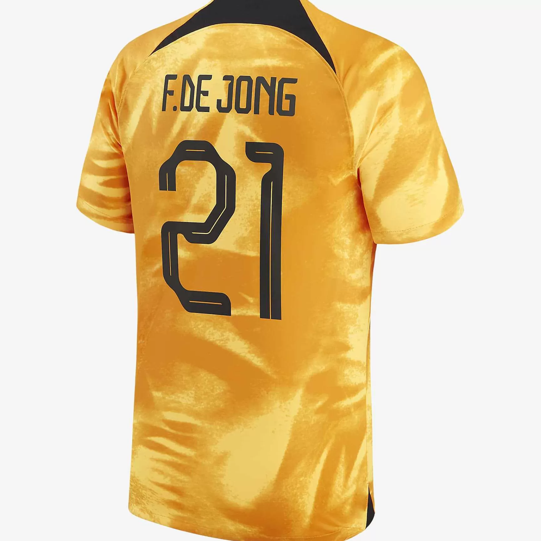 Tops & T-Shirts-Nike Tops & T-Shirts Netherlands National Team 2022/23 Stadium Home (Frenkie De Jong)