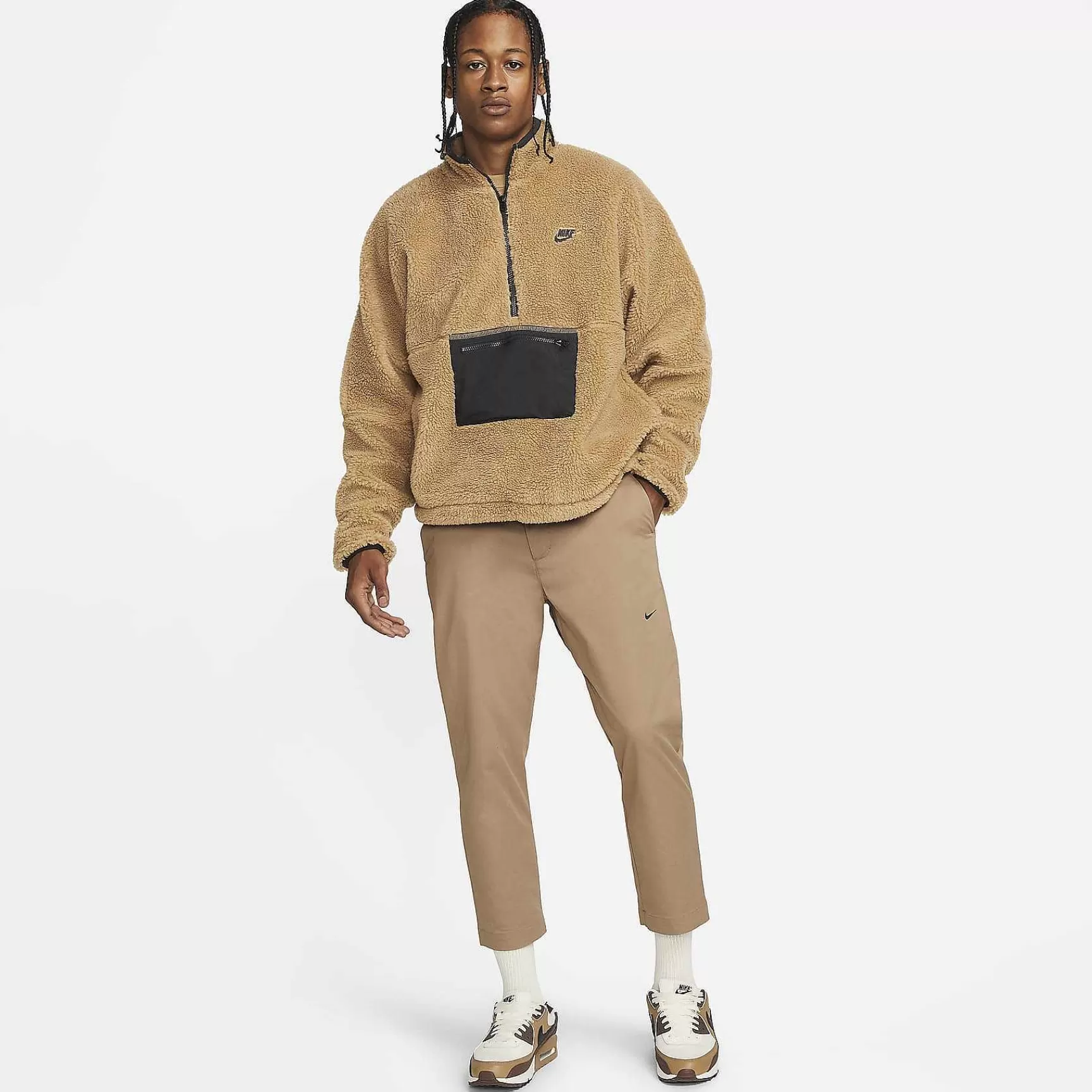 Outerwear & Jackets-Nike Outerwear & Jackets Club Fleece