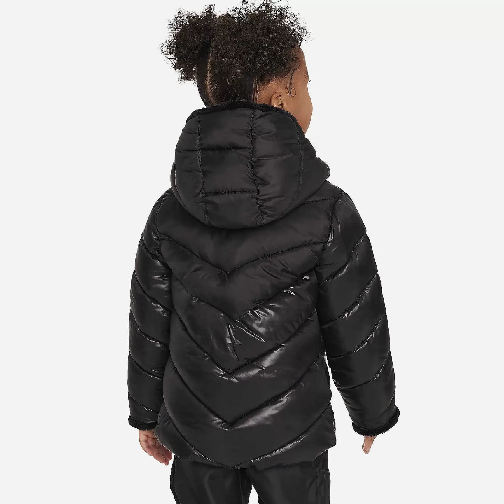 Outerwear & Jackets-Nike Outerwear & Jackets Colorblock Chevron Puffer Jacket