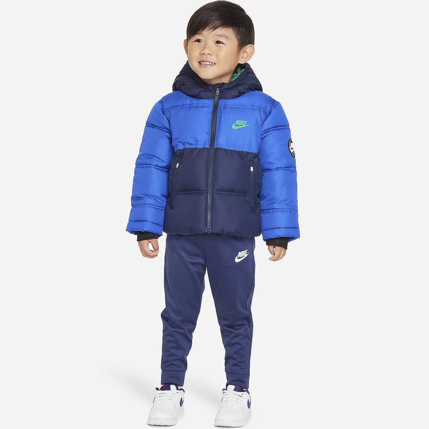 Outerwear & Jackets-Nike Outerwear & Jackets Colorblock Puffer