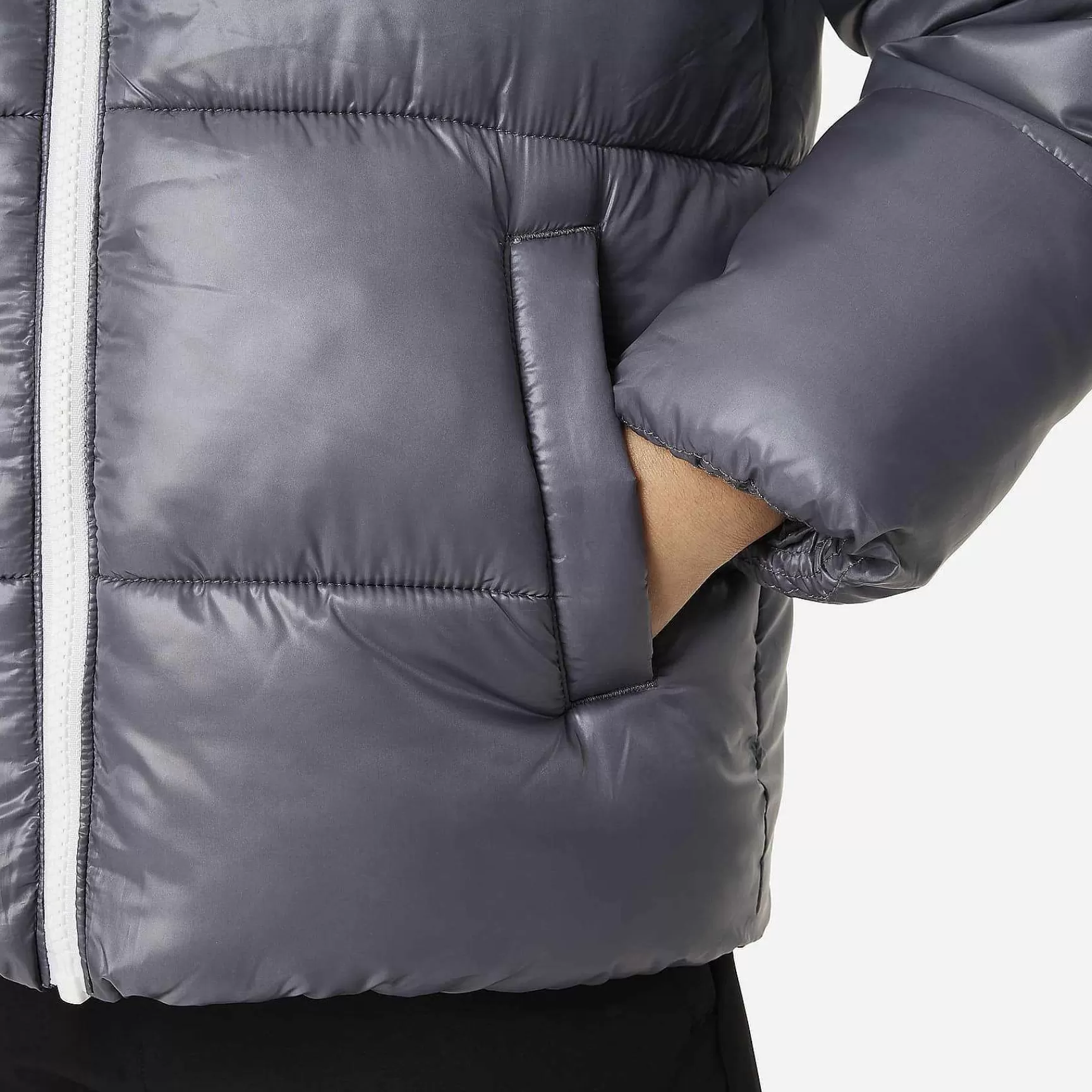 Outerwear & Jackets-Nike Outerwear & Jackets Colorblock Puffer Jacket