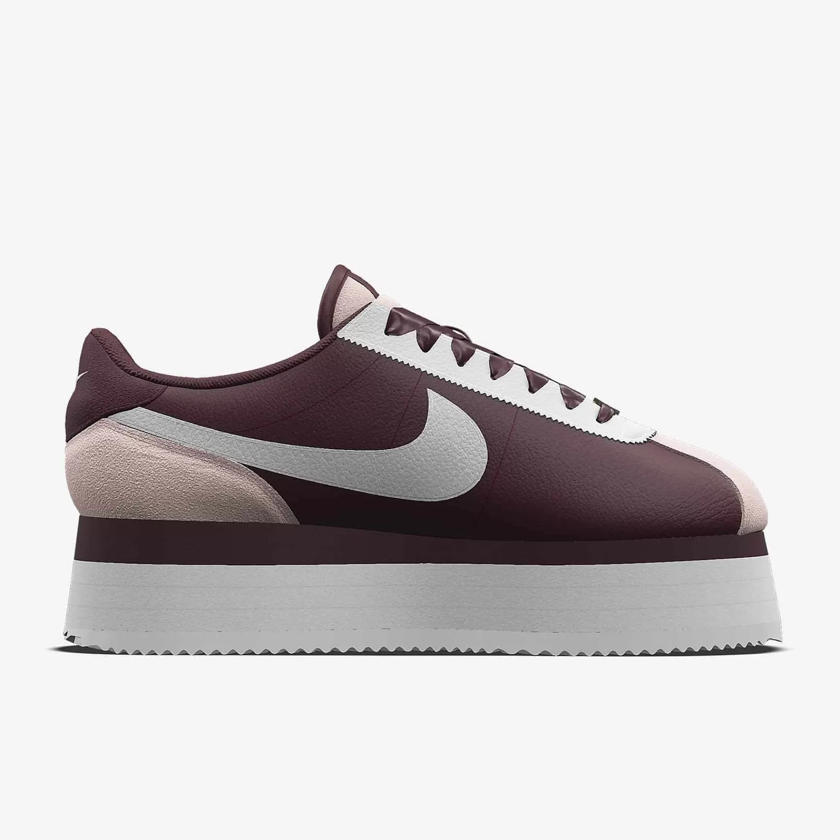 Lifestyle-Nike Lifestyle Cortez Platform Unlocked By You Greatest Gift