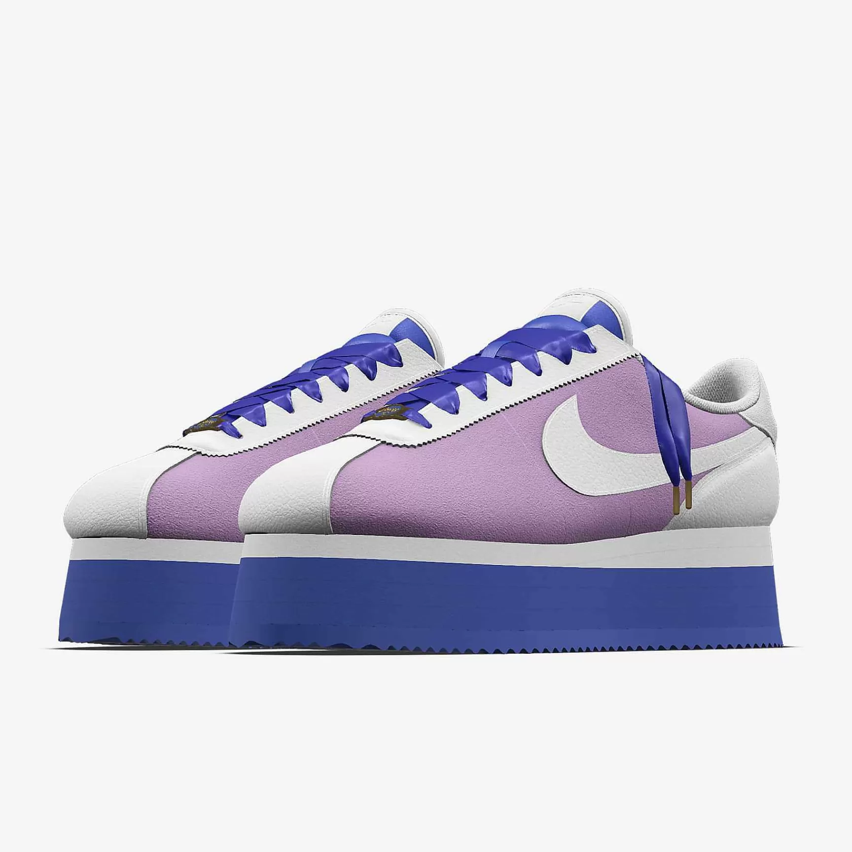 Lifestyle-Nike Lifestyle Cortez Platform Unlocked By You Greatest Gift