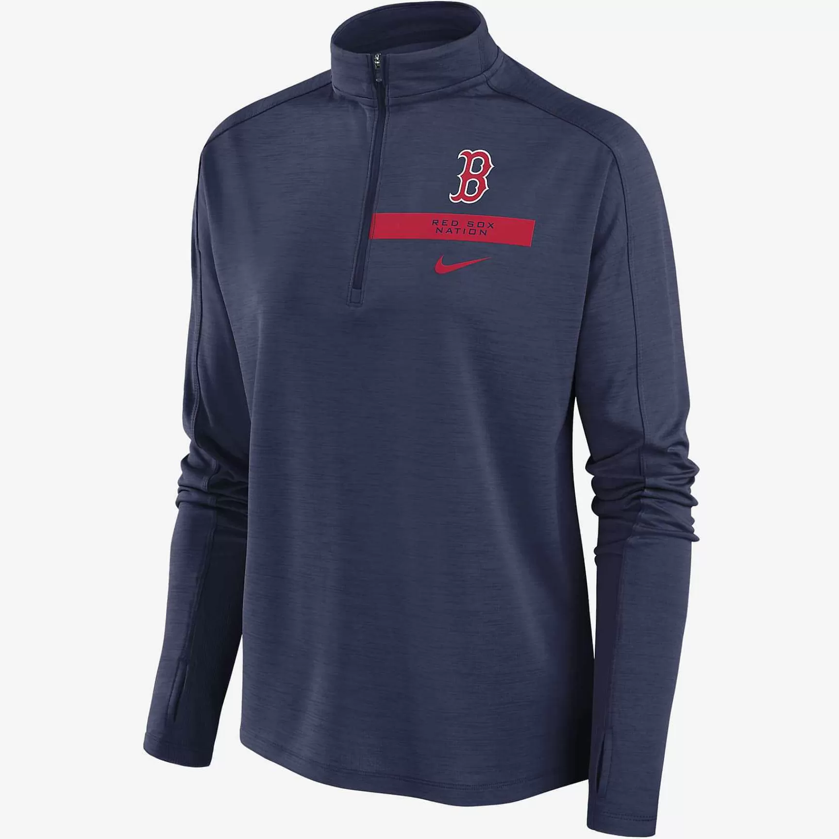 Outerwear & Jackets-Nike Outerwear & Jackets Dri-Fit Primetime Local Touch (Mlb Boston Red Sox)