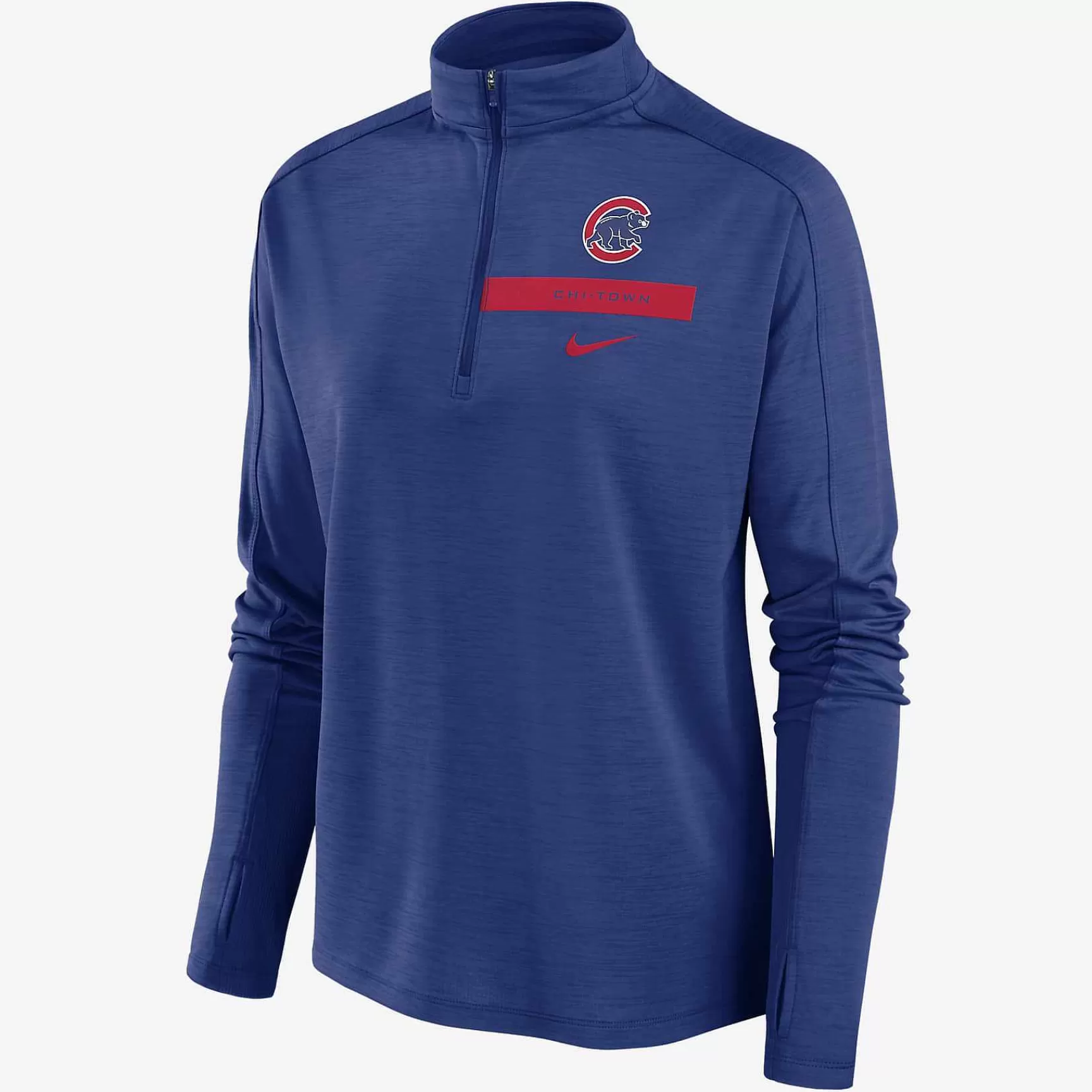 Outerwear & Jackets-Nike Outerwear & Jackets Dri-Fit Primetime Local Touch (Mlb Chicago Cubs)