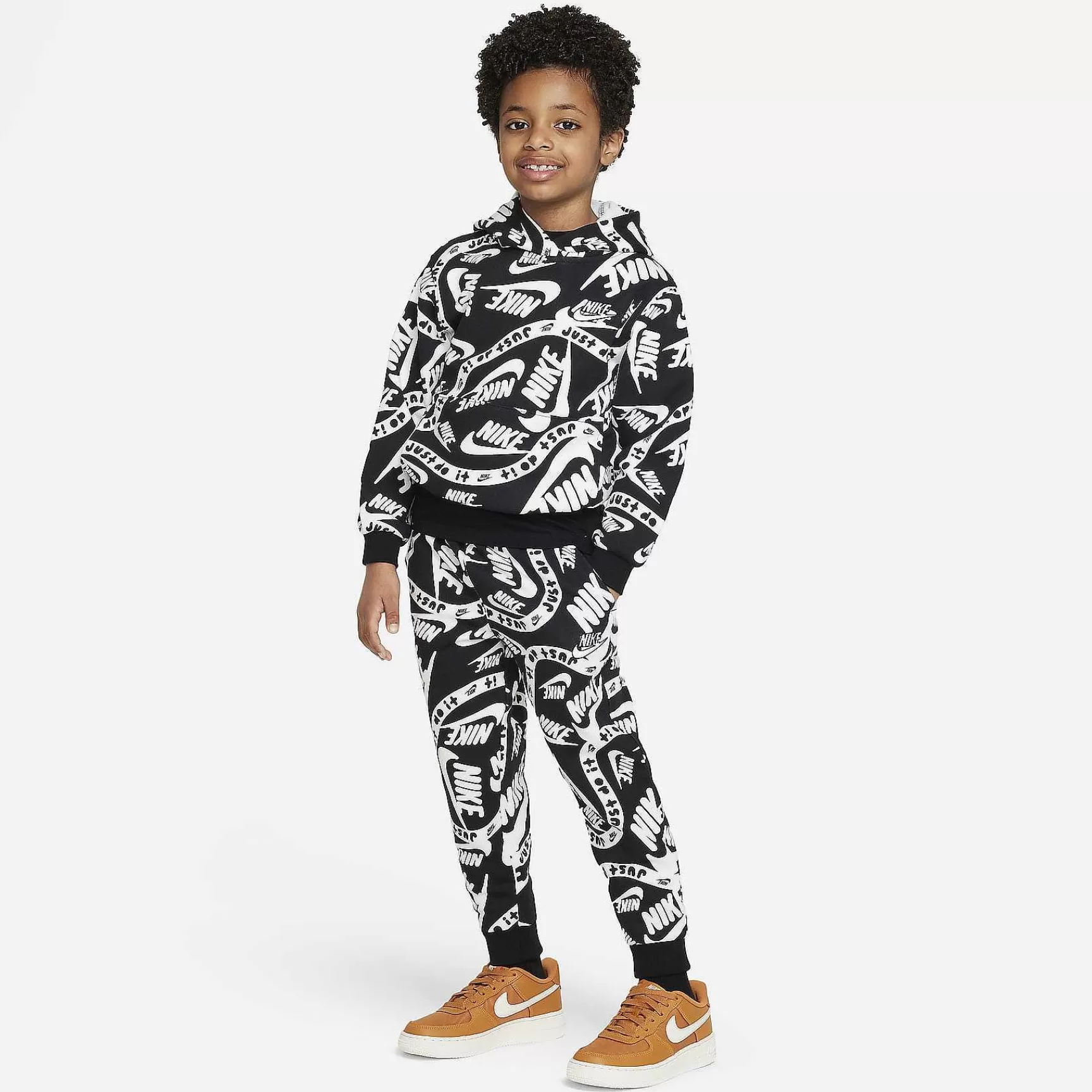 Matching Sets-Nike Matching Sets Sportswear Club Printed Joggers