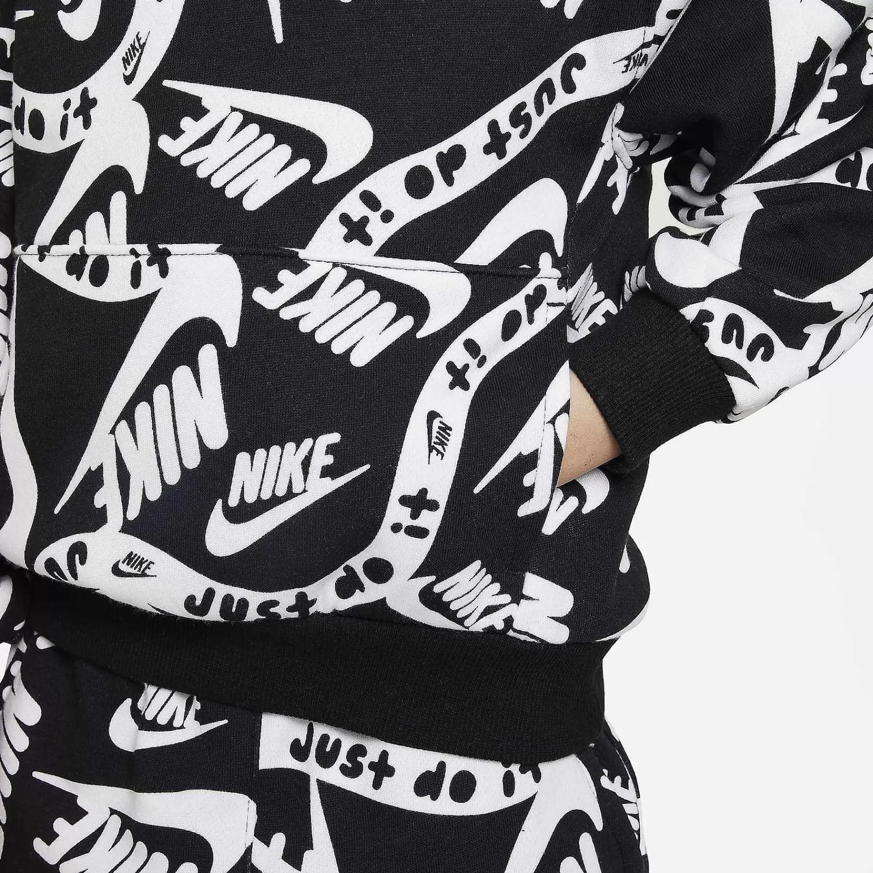 Matching Sets-Nike Matching Sets Sportswear Club Printed Pullover