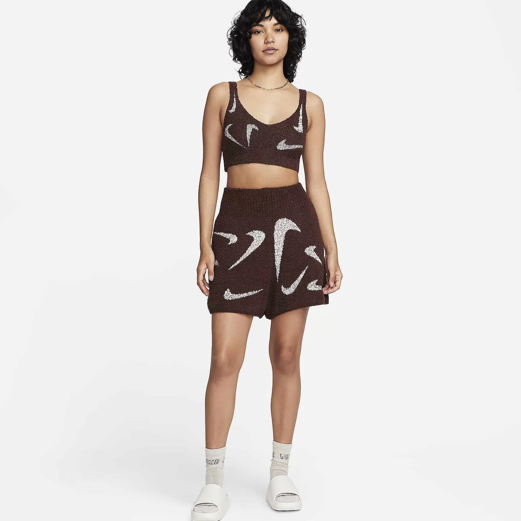 Bras-Nike Bras Sportswear Phoenix Cozy Boucle