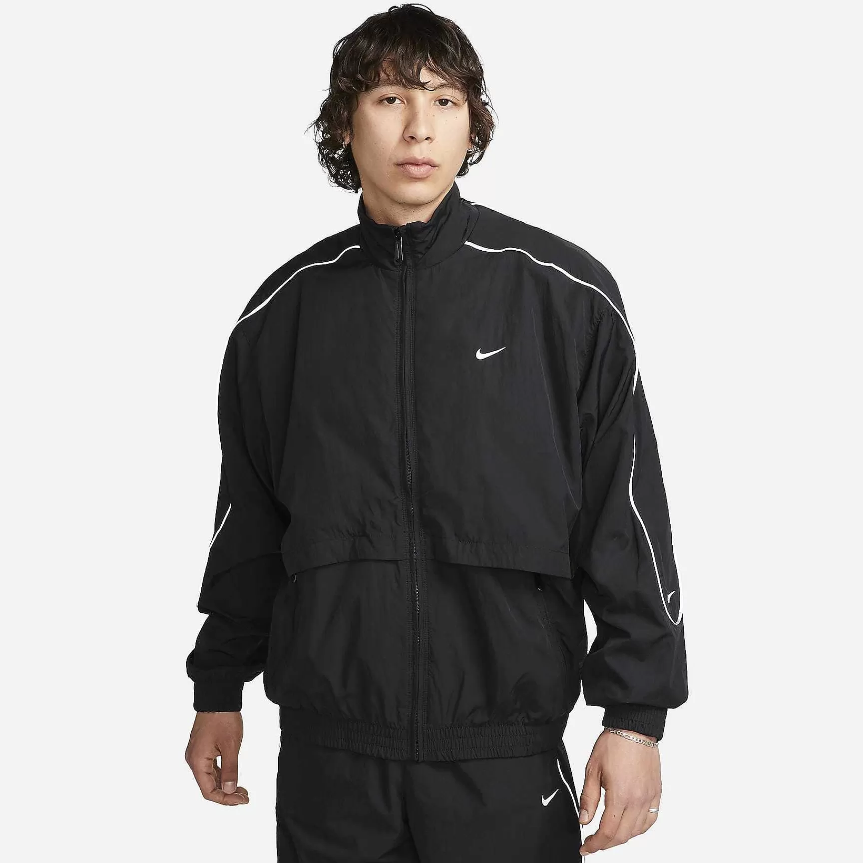Outerwear & Jackets-Nike Outerwear & Jackets Sportswear Solo Swoosh