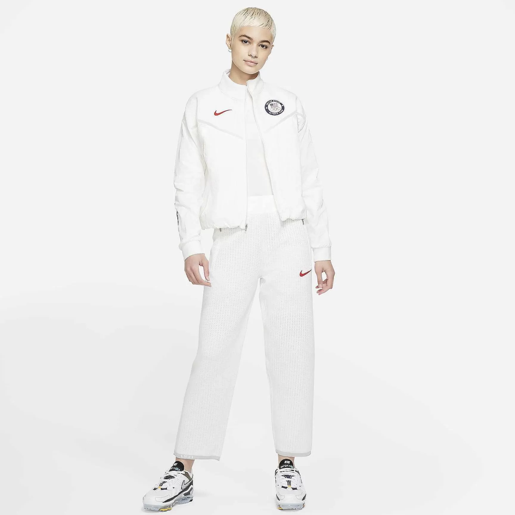 Outerwear & Jackets-Nike Outerwear & Jackets Team Usa Windrunner