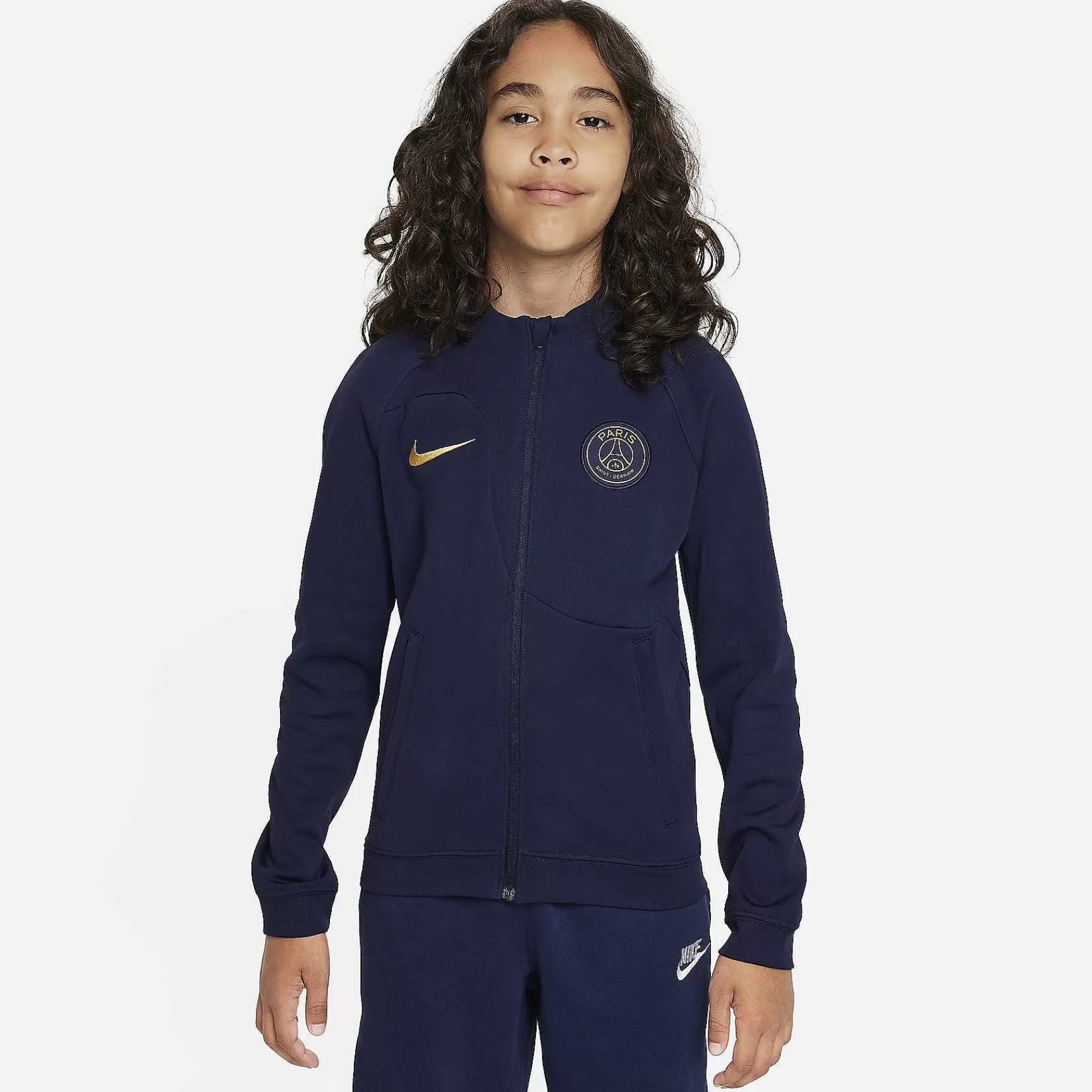 Outerwear & Jackets-Nike Outerwear & Jackets Paris Saint-Germain Academy Pro Home